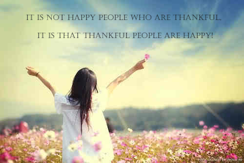 Thankful people quote